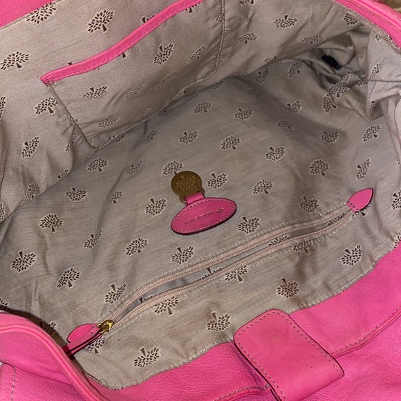 Lamb skin pink mulberry bag - Picture 7 of 11